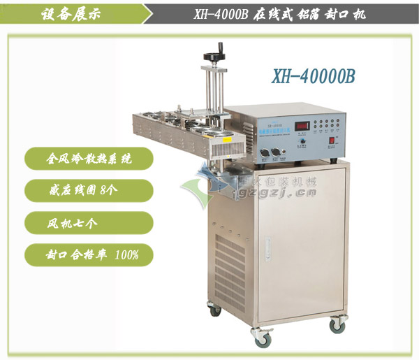 在線式風(fēng)冷鋁箔封口機(jī)