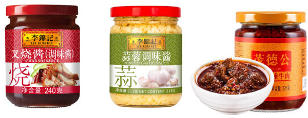 大型醬料灌裝機生產(chǎn)線-全自動醬料灌裝機設(shè)備灌裝樣品圖